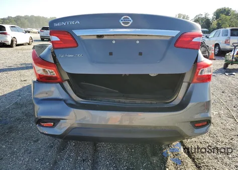 2019 Nissan Sentra S из США, поврежденный, VIN 3N1AB7AP7KY254660